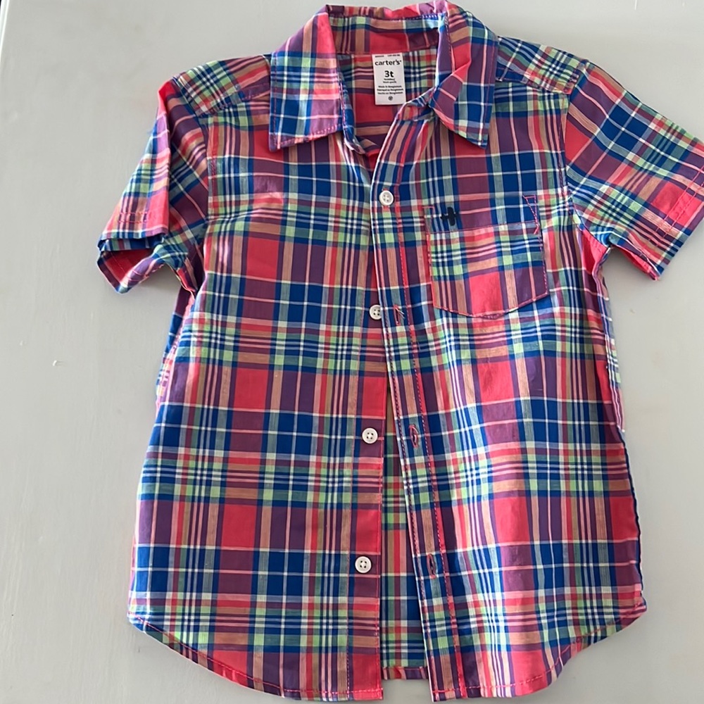 Carters Boys Plaid